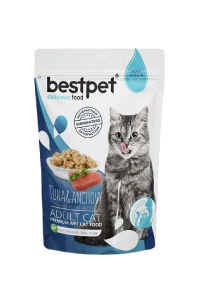 Bestpet Tuna & Anchovy for Adult Cat 85g